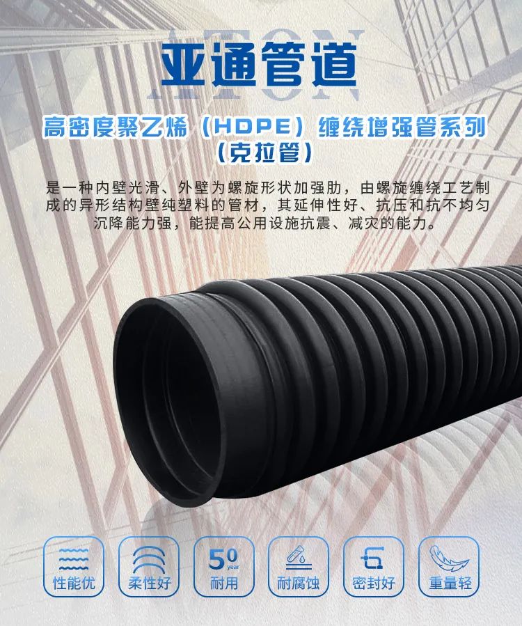 品质亚通 | 涨知识！带你了解地下管道“明星”克拉管！